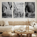 Wild Elephant Wall Art Canvas Print by MyGreatCanvas | Canvas Wall Art Prints | Photo Prints & Wall Decor