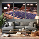 Boise State Stadium Large Wall Art Canvas Print for Living by MyGreatCanvas | Canvas Wall Art Prints | Photo Prints & Wall Decor