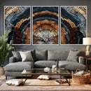 Abstract Wood Grain Canvas Print, Tree Ring Pattern Wall by MyGreatCanvas | Canvas Wall Art Prints | Photo Prints & Wall Decor