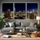 Atlanta Skyline Wall Art Canvas Print – Modern Cityscape by MyGreatCanvas | Canvas Wall Art Prints | Photo Prints & Wall Decor
