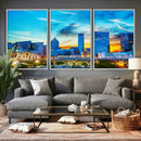 Atlanta Skyline Wall Art Canvas Print, Atlanta Downtown by MyGreatCanvas | Canvas Wall Art Prints | Photo Prints & Wall Decor