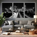 Atlanta Skyline Wall Art Canvas Print, Atlanta Downtown by MyGreatCanvas | Canvas Wall Art Prints | Photo Prints & Wall Decor