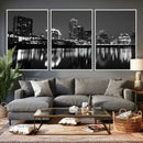 Austin Skyline Wall Art Canvas Print, Austin Downtown Night by MyGreatCanvas | Canvas Wall Art Prints | Photo Prints & Wall Decor