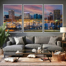 Baltimore Skyline Wall Art Canvas Print, Baltimore Downtown by MyGreatCanvas | Canvas Wall Art Prints | Photo Prints & Wall Decor