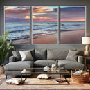 Ocean Sunset Wall Art Canvas Print – Coastal Beach by MyGreatCanvas | Canvas Wall Art Prints | Photo Prints & Wall Decor