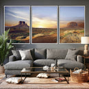 Monument Valley Desert Wall Art Canvas Print, Southwest by MyGreatCanvas | Canvas Wall Art Prints | Photo Prints & Wall Decor