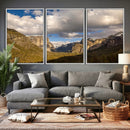 Yosemite Valley River Landscape Wall Art Canvas Print, by MyGreatCanvas | Canvas Wall Art Prints | Photo Prints & Wall Decor