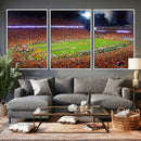 Clemson Football Stadium Wall Art Canvas Print, College by MyGreatCanvas | Canvas Wall Art Prints | Photo Prints & Wall Decor