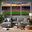 Oklahoma Sooners Stadium Wall Art Canvas Print, College by MyGreatCanvas | Canvas Wall Art Prints | Photo Prints & Wall Decor