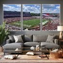 Georgia Bulldogs Stadium Wall Art Canvas Print, Sanford by MyGreatCanvas | Canvas Wall Art Prints | Photo Prints & Wall Decor