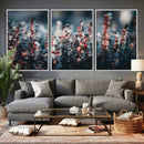 Winter Heather Wall Art Canvas Print, Frosted Floral Nature by MyGreatCanvas | Canvas Wall Art Prints | Photo Prints & Wall Decor