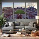 Oklahoma Sooners Gaylord Family Oklahoma Memorial Stadium by MyGreatCanvas | Canvas Wall Art Prints | Photo Prints & Wall Decor