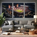 Oklahoma Memorial Stadium - Gaylord Memorial Stadium Wall by MyGreatCanvas | Canvas Wall Art Prints | Photo Prints & Wall Decor