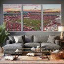 Donald W. Reynolds Razorback Stadium Wall Art Canvas Print – by MyGreatCanvas | Canvas Wall Art Prints | Photo Prints & Wall Decor