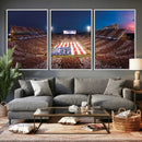 Oklahoma Memorial Stadium Wall Art Canvas Print – Oklahoma by MyGreatCanvas | Canvas Wall Art Prints | Photo Prints & Wall Decor