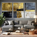 Gold Navy Abstract Wall Art Canvas Print, Modern Luxury by MyGreatCanvas | Canvas Wall Art Prints | Photo Prints & Wall Decor