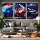 Red Wine Splash Abstract Wall Art Canvas Print, Modern Wine by MyGreatCanvas | Canvas Wall Art Prints | Photo Prints & Wall Decor