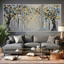Golden Butterfly Tree Abstract Wall Art Canvas Print, Modern by MyGreatCanvas | Canvas Wall Art Prints | Photo Prints & Wall Decor