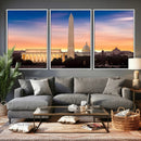 Washington DC Skyline Wall Art Canvas Print – Lincoln by MyGreatCanvas | Canvas Wall Art Prints | Photo Prints & Wall Decor