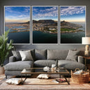 Cape Town Wall Art Canvas Print – Table Mountain Coastal by MyGreatCanvas | Canvas Wall Art Prints | Photo Prints & Wall Decor