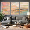 Abstract Pastel Landscape Wall Art Canvas Print – Soft Pink by MyGreatCanvas | Canvas Wall Art Prints | Photo Prints & Wall Decor