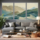 Abstract Mountain Landscape Wall Art Canvas Print – Textured by MyGreatCanvas | Canvas Wall Art Prints | Photo Prints & Wall Decor