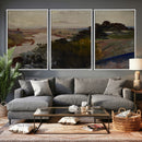 Jacek Malczewski - Landscape at the Vistula Wall Art Canvas by MyGreatCanvas | Canvas Wall Art Prints | Photo Prints & Wall Decor