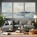 Abstract Coastal Landscape Wall Art Canvas Print – Soft Blue by MyGreatCanvas | Canvas Wall Art Prints | Photo Prints & Wall Decor