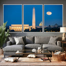 Washington DC Skyline Wall Art Canvas Print – Lincoln by MyGreatCanvas | Canvas Wall Art Prints | Photo Prints & Wall Decor