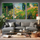Gustav Klimt Boho Mountain Landscape Large Wall Art, by MyGreatCanvas | Canvas Wall Art Prints | Photo Prints & Wall Decor