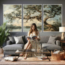 Old Oak Tree Canvas Wall Art, Turner Inspired Romantic by MyGreatCanvas | Canvas Wall Art Prints | Photo Prints & Wall Decor