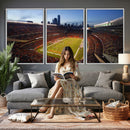 Chicago Bears Soldier Field Canvas Wall Art, NFL Stadium Panorama Print, Football Arena Photography for Sports Fans by MyGreatCanvas | Canvas Wall Art Prints | Photo Prints & Wall Decor