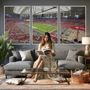 State Farm Stadium Canvas Wall Art, Arizona Cardinals Football Stadium Print, Glendale NFL Arena Panorama Artwork by MyGreatCanvas | Canvas Wall Art Prints | Photo Prints & Wall Decor