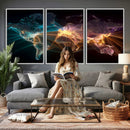 World Map and Global Flight Routes Map Canvas Wall Art, Worldwide Aviation Network Print, International Air Travel Wall Decor by MyGreatCanvas | Canvas Wall Art Prints | Photo Prints & Wall Decor
