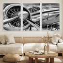 Vintage Antique Airplane Wall Art Canvas Print by MyGreatCanvas | Canvas Wall Art Prints | Photo Prints & Wall Decor