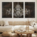 Rustic Chandelier Canvas Print by MyGreatCanvas | Canvas Wall Art Prints | Photo Prints & Wall Decor