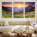 Mountain and Spring Wall Art Canvas Print by MyGreatCanvas | Canvas Wall Art Prints | Photo Prints & Wall Decor
