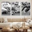 American Football Player Wall Art Canvas Print by MyGreatCanvas | Canvas Wall Art Prints | Photo Prints & Wall Decor