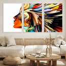 Profile Colors Canvas Print by MyGreatCanvas | Canvas Wall Art Prints | Photo Prints & Wall Decor