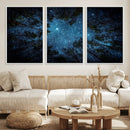 Forest and Stars Wall Art Canvas Print by MyGreatCanvas | Canvas Wall Art Prints | Photo Prints & Wall Decor