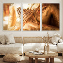 Buddha Statue Hands Wall Art Canvas Print by MyGreatCanvas | Canvas Wall Art Prints | Photo Prints & Wall Decor