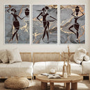 Abstract African Womens Art Canvas Print by MyGreatCanvas | Canvas Wall Art Prints | Photo Prints & Wall Decor