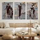 African American Wall Art – Elegant African Women Canvas