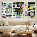 Graffiti Wall Art – Colorful Urban Street Canvas Print, by MyGreatCanvas | Canvas Wall Art Prints | Photo Prints & Wall Decor
