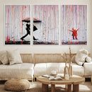 Banksy Wall Art Canvas Print, Framed Graffiti Art Picture by MyGreatCanvas | Canvas Wall Art Prints | Photo Prints & Wall Decor
