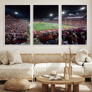 Mississippi State Bulldogs Stadium Wall Art Canvas Print –