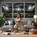 American Football Stadium Wall Art Canvas Print, Stadium