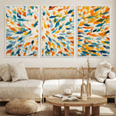 Colorful Fish Wall Art Print – Abstract Ocean-Inspired Wall