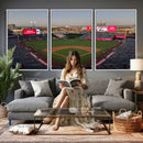 Los Angeles Angels Baseball Canvas Print - Anaheim Angel