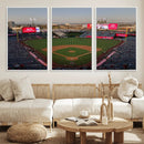 Los Angeles Angels Baseball Canvas Print - Anaheim Angel